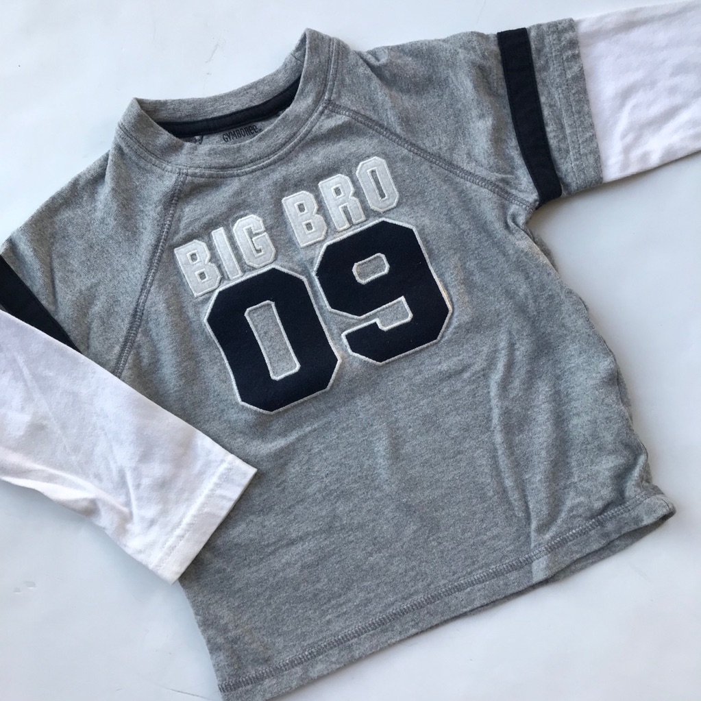 Boys Big Bro Long Sleeve Tshirt
